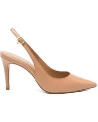 Carrano - Slingback Pointed-Toe Pumps - Lyst