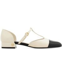 Ferragamo - Zapatos Planos Mary Jane Linette De Piel - Lyst