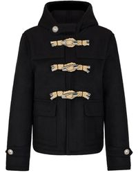 Rabanne - Toggle-Fastening Hooded Jacket - Lyst