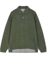 CROQUIS - Long-Sleeve Polo Shirt - Lyst