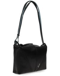 KENZO - Kite Logo-Plaque Leather Shoulder Bag - Lyst
