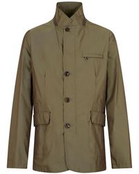 Moorer - Button-Front Pocket Jacket - Lyst