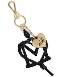 Love Moschino - Porte-Clés À Pendentif Logo Cœur - Lyst