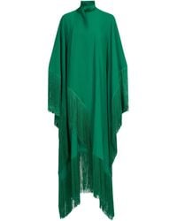 ‎Taller Marmo - Mrs. Ross Fringed High-Neck Asymmetric Dress - Lyst