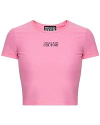 Versace Jeans Couture - Camiseta Con Logo - Lyst