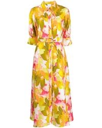 Acler - Pickett Kleid mit Blumen-Print - Lyst