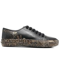 Ferragamo - Borg Cubic Lace-Up Sneakers - Lyst