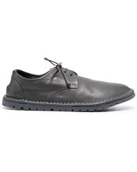 Marsèll - Ultra-flat Leather Derby Shoes - Lyst
