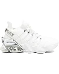 Philipp Plein - Logo-Detail Platform Low-Top Sneakers - Lyst