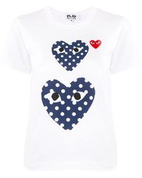 COMME DES GARÇONS PLAY - T-shirt - Lyst