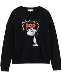 Chinti & Parker - Snoopy-Intarsia Wool Sweater - Lyst