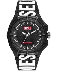 DIESEL - Reloj Dz4654 de 50 mm con logo estampado - Lyst