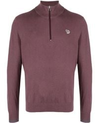 Paul Smith - Big Pony Half-Zip Sweatshirt - Lyst
