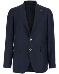 Tagliatore - Blazer Con Botones - Lyst
