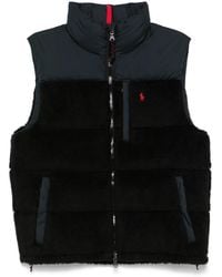 Polo Ralph Lauren - Faux-Shearling Gilet - Lyst