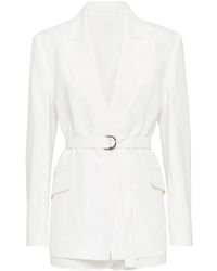 Brunello Cucinelli - Blazer Con Dettaglio Monili - Lyst