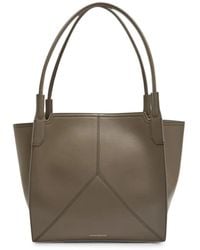 Victoria Beckham - Victoria Panelled Leather Tote Bag - Lyst