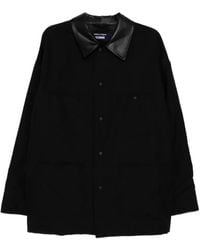 Comme des Garçons - Wool Collared Jacket - Lyst