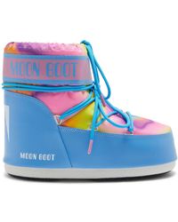 Moon Boot - Botas Icon Low con diseño tie-dye - Lyst