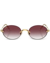 Ray-Ban - Rimless Geometric-Frame Sunglasses - Lyst