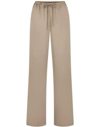 Juvia - Drawstring-Waist Trousers - Lyst