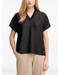Joseph Ribkoff - V-Neck Blouse - Lyst