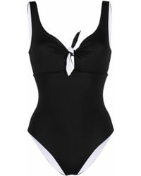 Fisico - Knot Detail Swimsuit - Lyst