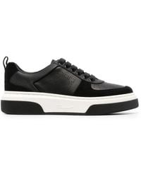 Ferragamo - Gancini Two-Tone Sneakers - Lyst