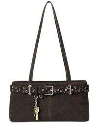 OSOI - Brocle Eyelet-Embellished Buckled Shoulder Bag - Lyst