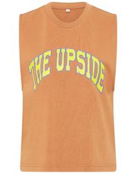 The Upside - Dawson Logo-Print Tank Top - Lyst