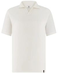 BOGGI - T-Shirt À Col Ouvert - Lyst