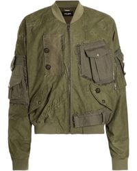 Dolce & Gabbana - Oversized Padded Bomber Jacket - Lyst