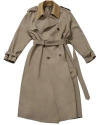 AURALEE - Wool Trench Coat - Lyst
