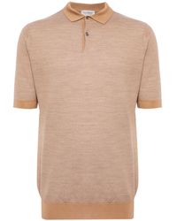 John Smedley - Short-sleeve Wool Polo Shirt - Lyst