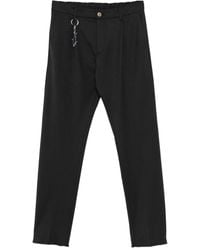 Paul & Shark - Shark-Keychain Pleated Trousers - Lyst