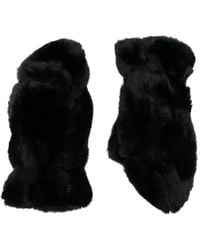 Apparis - Faux-Fur Mittens - Lyst
