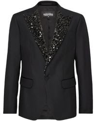 DSquared² - スパンコールラペル シングルジャケット - Lyst