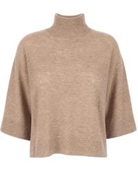 Fabiana Filippi - Sequin-Embellished Roll-Neck Sweater - Lyst