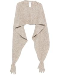Moschino - Brushed-Finish Cape - Lyst