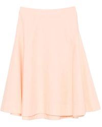 KHAITE - Artin Panelled Midi Skirt - Lyst