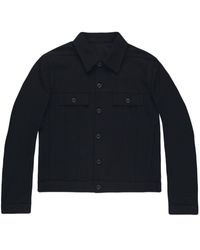 Rick Owens - Trucker Cotton Shirt Jacket - Lyst