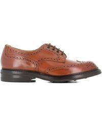 Tricker's - Bourton Brogue Derby Shoes - Lyst