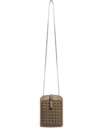 Aviteur - Cannage Calfskin Phone Case - Lyst