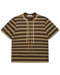 Craig Green - Striped-Pattern Rope-Detail T-Shirt - Lyst
