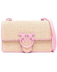 Pinko - Mini sac porté épaule Love - Lyst