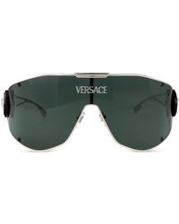 Versace - Gafas de sol con montura envolvente - Lyst
