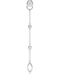 COURBET - 18Kt Recycled Laboratory-Grown Diamond Co Mono Hanging Earring - Lyst