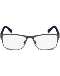 Lacoste - Matte Finish Rectangle Glasses - Lyst