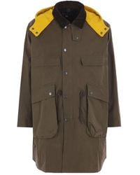 Barbour - Mantel mit Cordkragen - Lyst