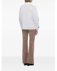 D.exterior - Concealed-Front Shirt - Lyst